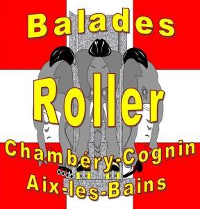 Logo Balades Roller Chambéry Cognin Aix les bains