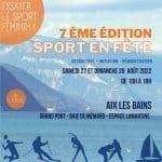 Sport en fête à Aix-les-Bains
