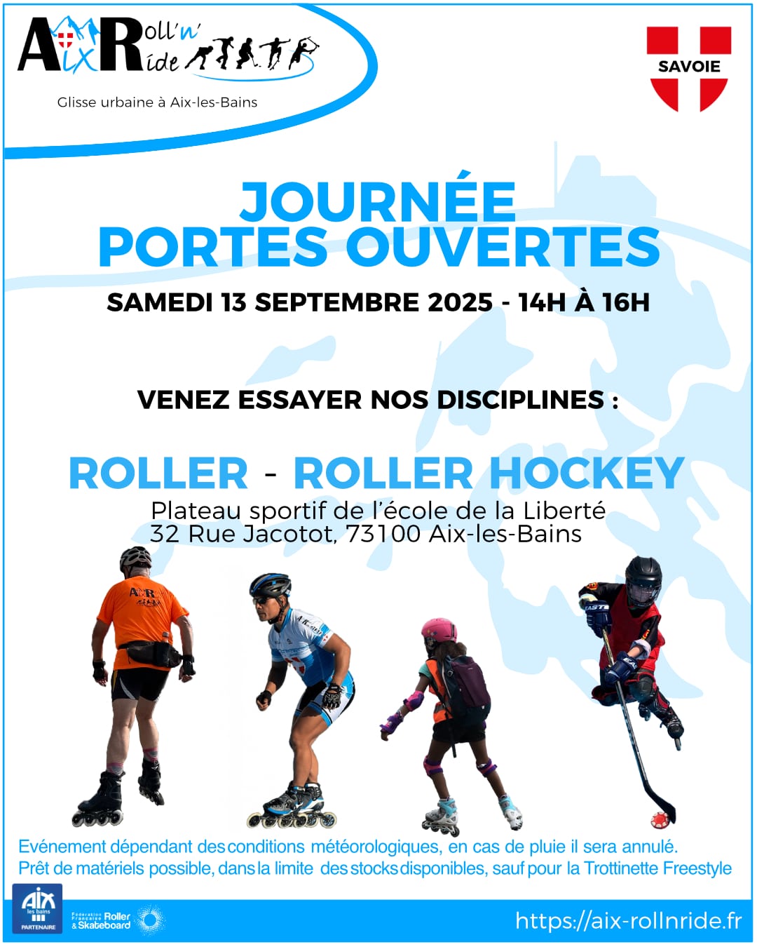 Journée portes ouvertes - Samedi 13 Septembre 2025