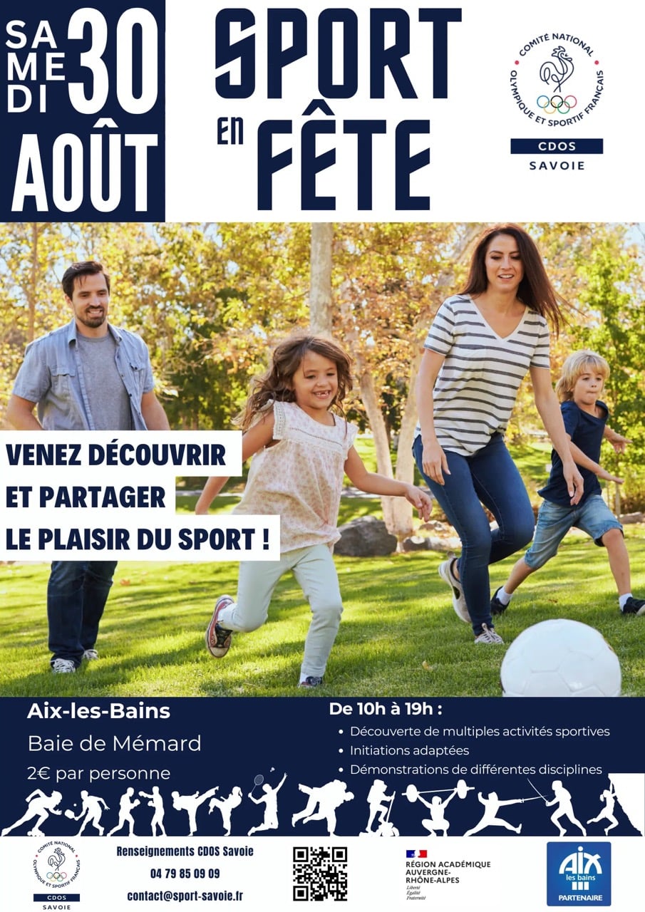 Aix Roll’n’Ride participe à Sport en Fête – Samedi 30 août 2025